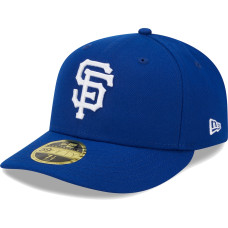 Adult Men's San Francisco Giants New Era White Logo Low Profile 59FIFTY Fitted Hat - Royal